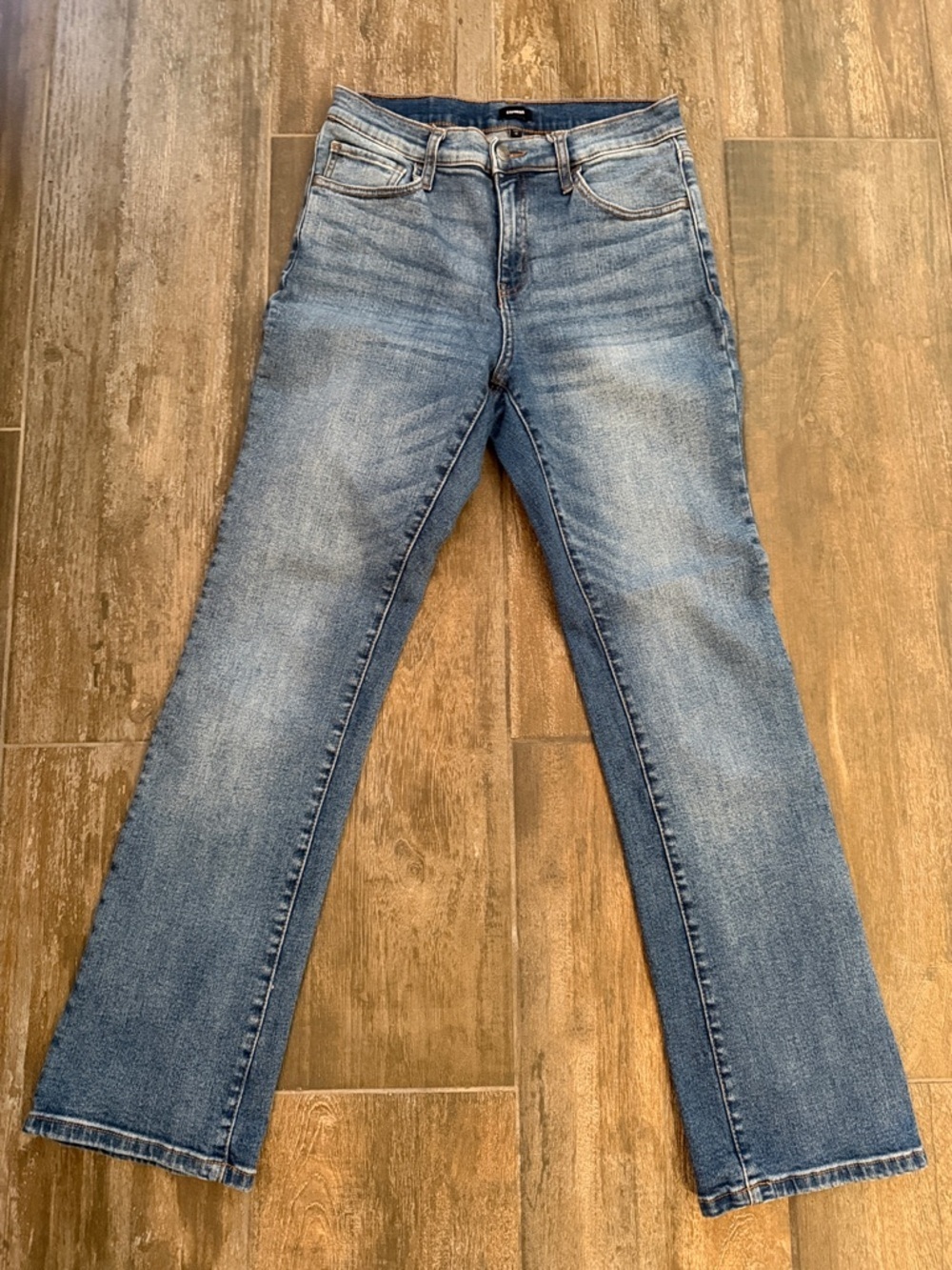 Express Medium Blue Denim Jeans